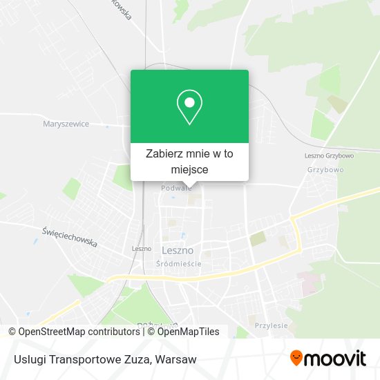 Mapa Uslugi Transportowe Zuza