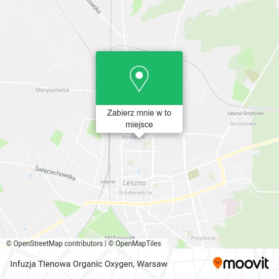 Mapa Infuzja Tlenowa Organic Oxygen