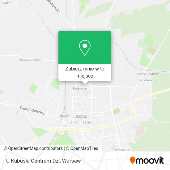 Mapa U Kubusia Centrum Dzi