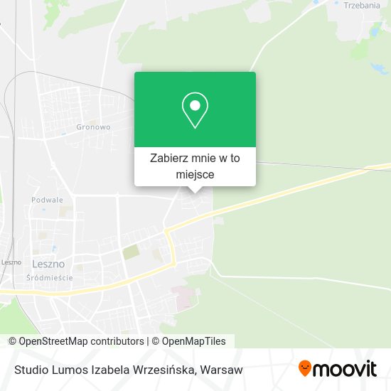 Mapa Studio Lumos Izabela Wrzesińska