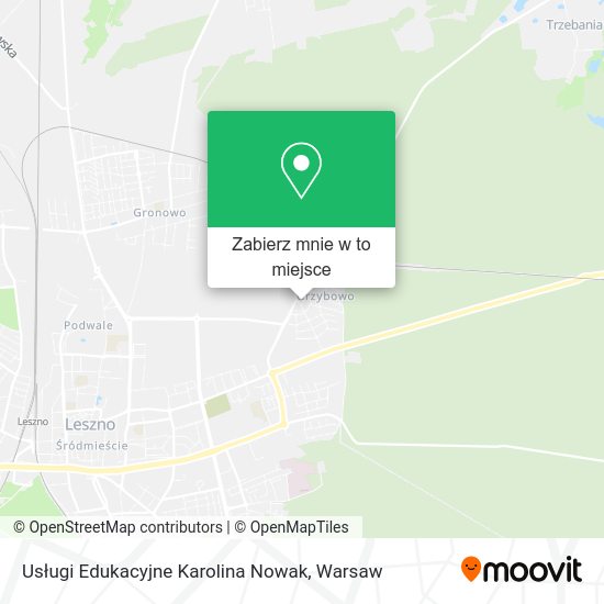 Mapa Usługi Edukacyjne Karolina Nowak