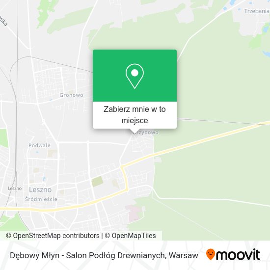 Mapa Dębowy Młyn - Salon Podłóg Drewnianych