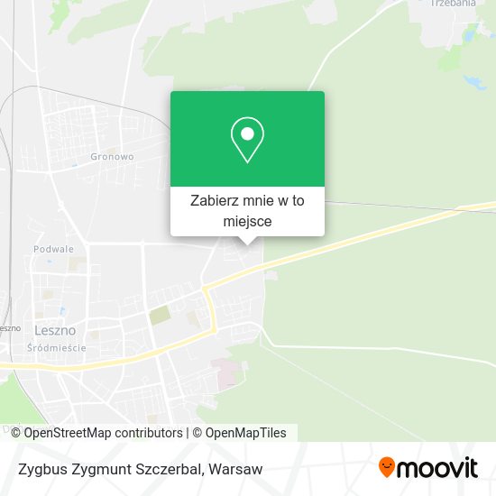 Mapa Zygbus Zygmunt Szczerbal