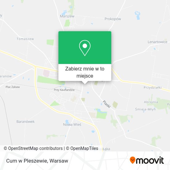 Mapa Cum w Pleszewie