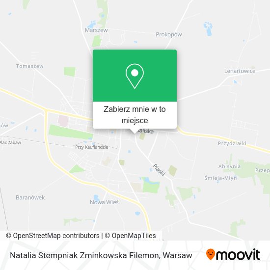 Mapa Natalia Stempniak Zminkowska Filemon