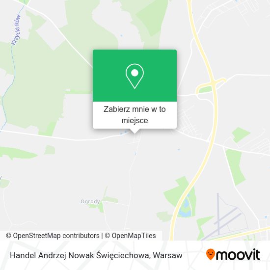 Mapa Handel Andrzej Nowak Święciechowa