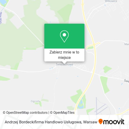 Mapa Andrzej Bordeckifirma Handlowo Usługowa