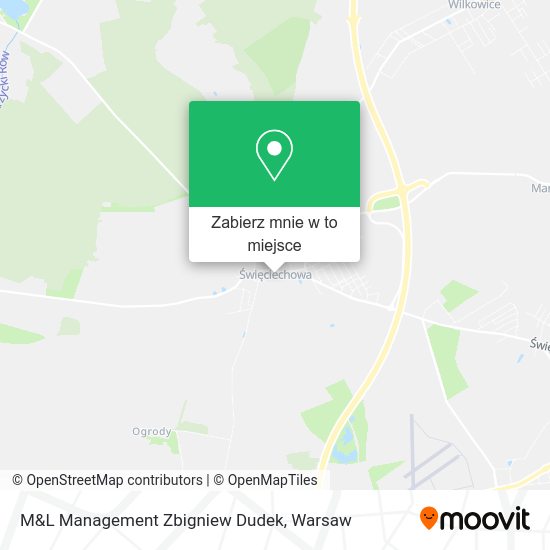 Mapa M&L Management Zbigniew Dudek