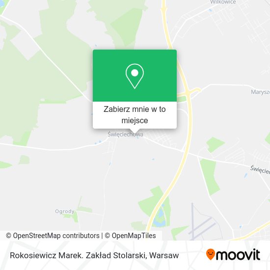 Mapa Rokosiewicz Marek. Zakład Stolarski