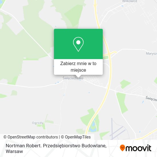 Mapa Nortman Robert. Przedsiębiorstwo Budowlane