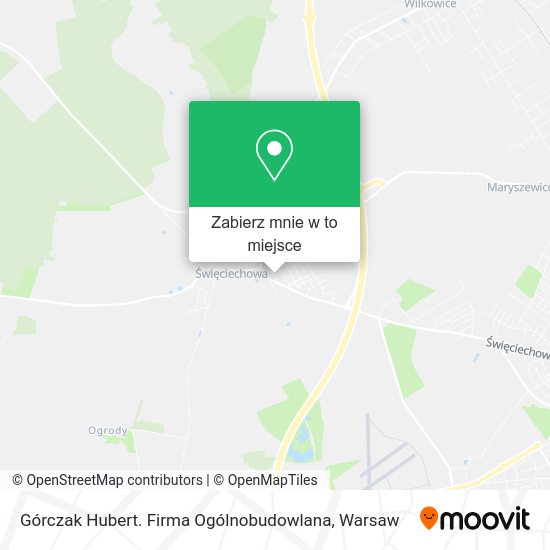 Mapa Górczak Hubert. Firma Ogólnobudowlana