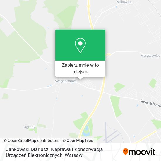 Mapa Jankowski Mariusz. Naprawa i Konserwacja Urządzeń Elektronicznych