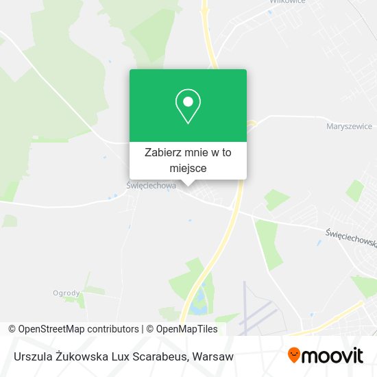 Mapa Urszula Żukowska Lux Scarabeus