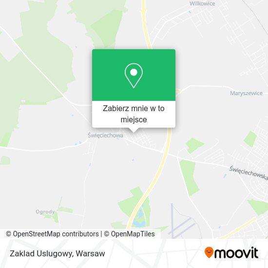 Mapa Zaklad Uslugowy