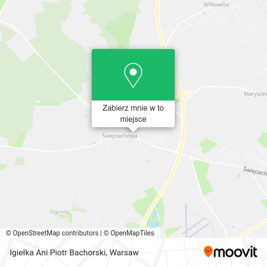 Mapa Igiełka Ani Piotr Bachorski