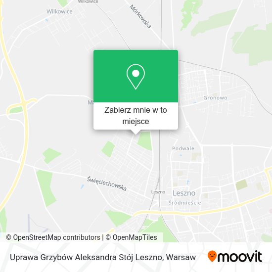 Mapa Uprawa Grzybów Aleksandra Stój Leszno