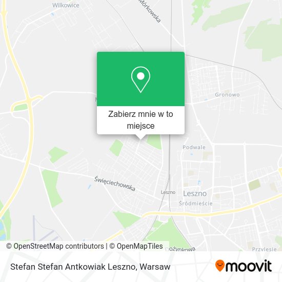 Mapa Stefan Stefan Antkowiak Leszno