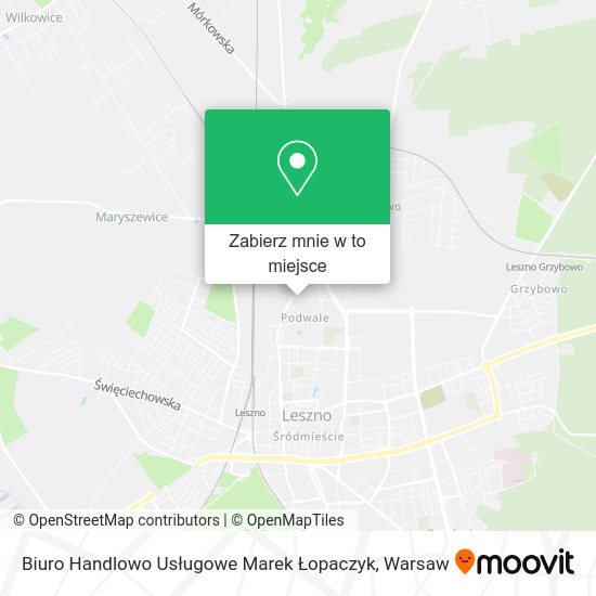 Mapa Biuro Handlowo Usługowe Marek Łopaczyk