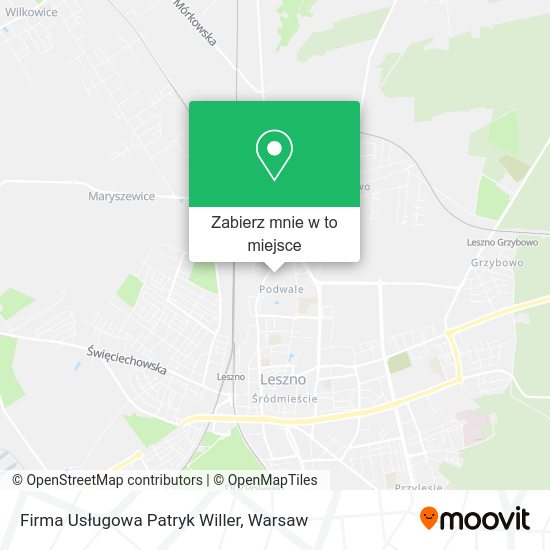 Mapa Firma Usługowa Patryk Willer