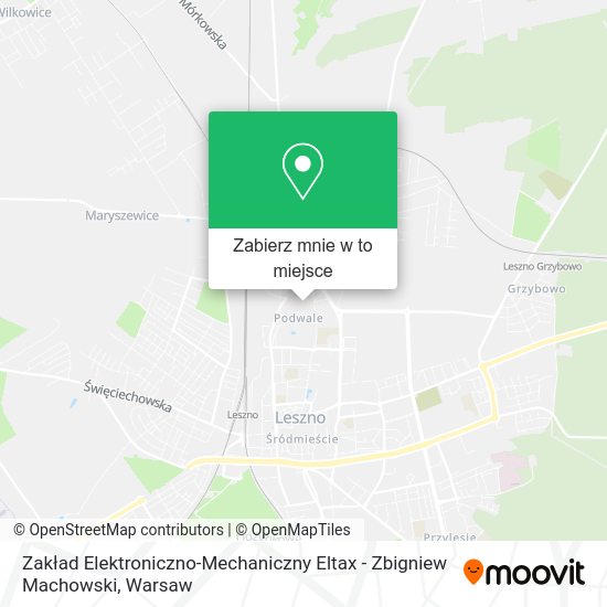 Mapa Zakład Elektroniczno-Mechaniczny Eltax - Zbigniew Machowski