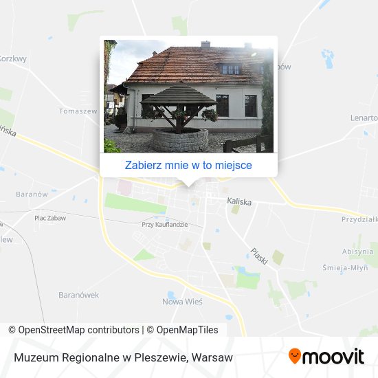 Mapa Muzeum Regionalne w Pleszewie