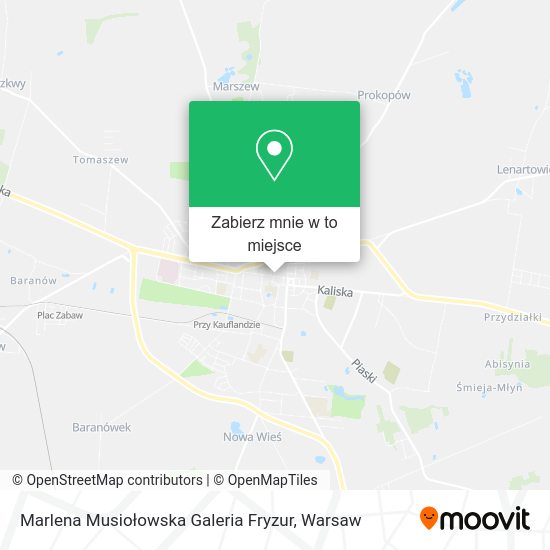 Mapa Marlena Musiołowska Galeria Fryzur