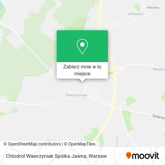 Mapa Chlodrol Wawrzyniak Spólka Jawna