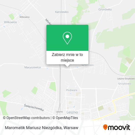 Mapa Maromatik Mariusz Niezgódka