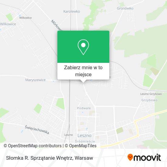 Mapa Słomka R. Sprzątanie Wnętrz