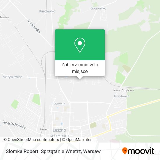 Mapa Słomka Robert. Sprzątanie Wnętrz