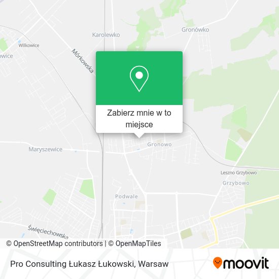 Mapa Pro Consulting Łukasz Łukowski