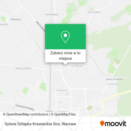 Mapa Sylwia Szłapka Krawieckie Sos