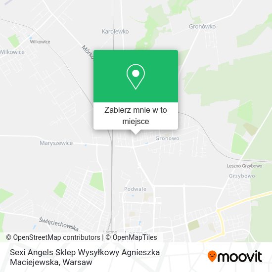 Mapa Sexi Angels Sklep Wysyłkowy Agnieszka Maciejewska