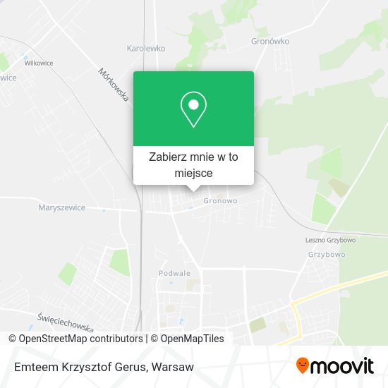 Mapa Emteem Krzysztof Gerus