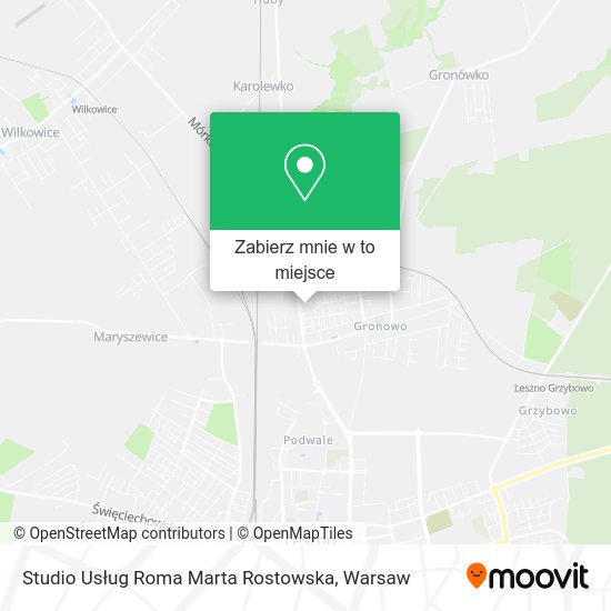 Mapa Studio Usług Roma Marta Rostowska