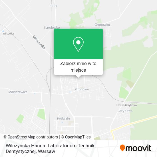 Mapa Wilczynska Hanna. Laboratorium Techniki Dentystycznej