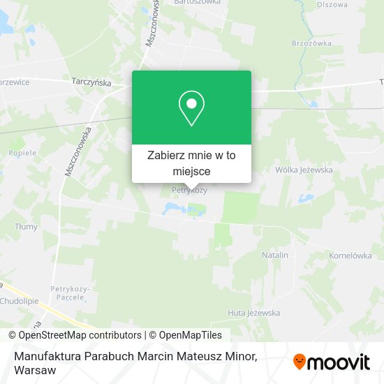 Mapa Manufaktura Parabuch Marcin Mateusz Minor