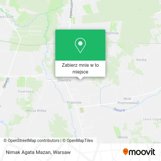 Mapa Nimak Agata Mazan
