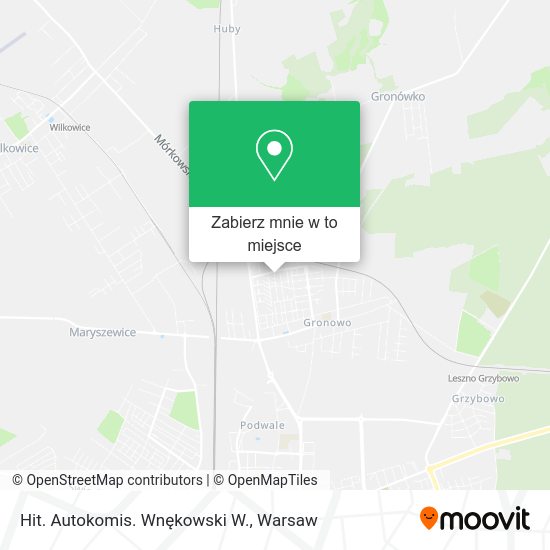 Mapa Hit. Autokomis. Wnękowski W.