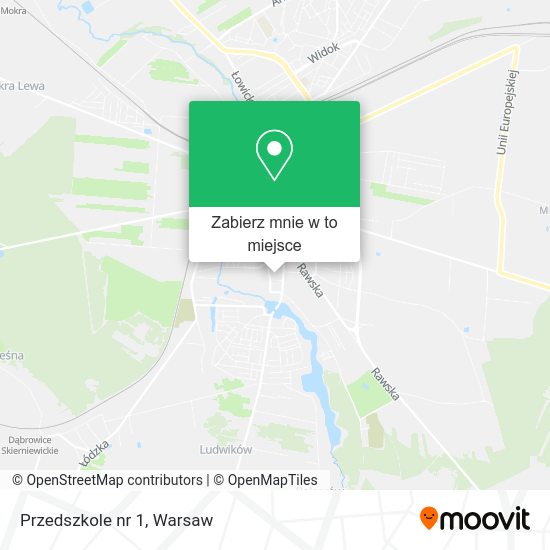 Mapa Przedszkole nr 1