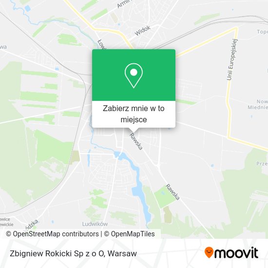 Mapa Zbigniew Rokicki Sp z o O