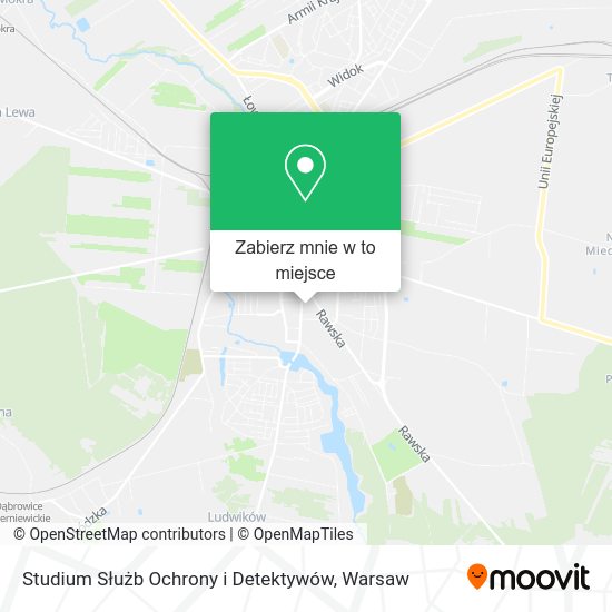 Mapa Studium Służb Ochrony i Detektywów