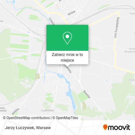 Mapa Jerzy Łuczywek