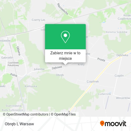 Mapa Obręb I