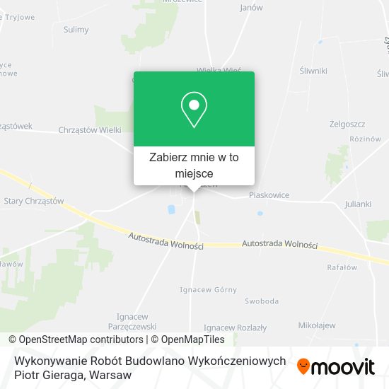 Mapa Wykonywanie Robót Budowlano Wykończeniowych Piotr Gieraga