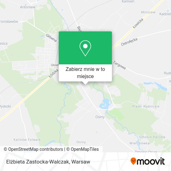 Mapa Elżbieta Zastocka-Walczak