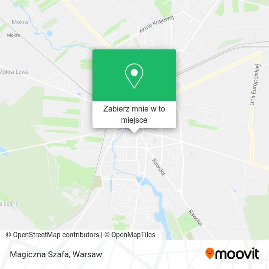 Mapa Magiczna Szafa