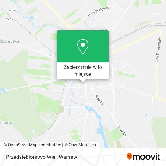 Mapa Przedsiebiorstwo Wiel