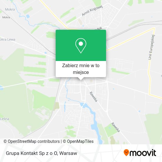 Mapa Grupa Kontakt Sp z o O