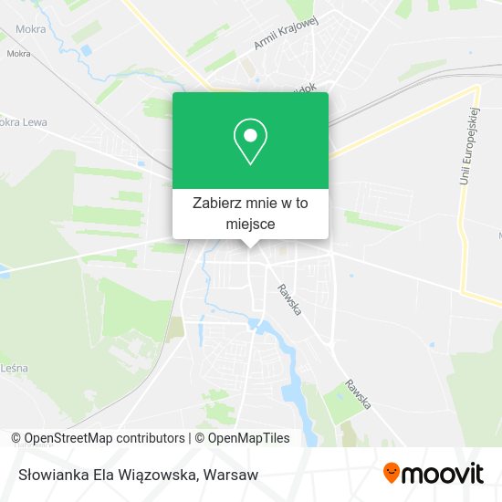 Mapa Słowianka Ela Wiązowska